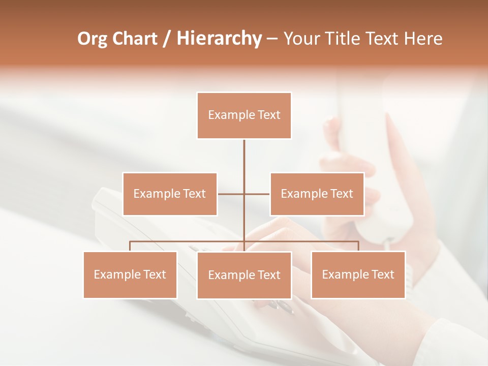 Business Plastic Phone PowerPoint Template