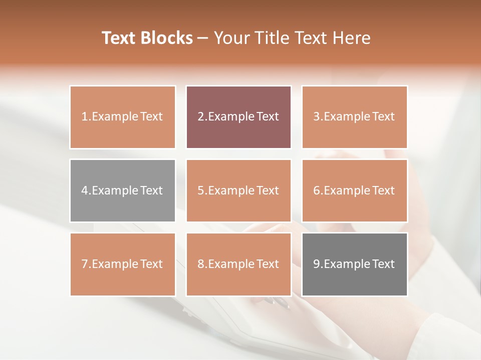 Business Plastic Phone PowerPoint Template