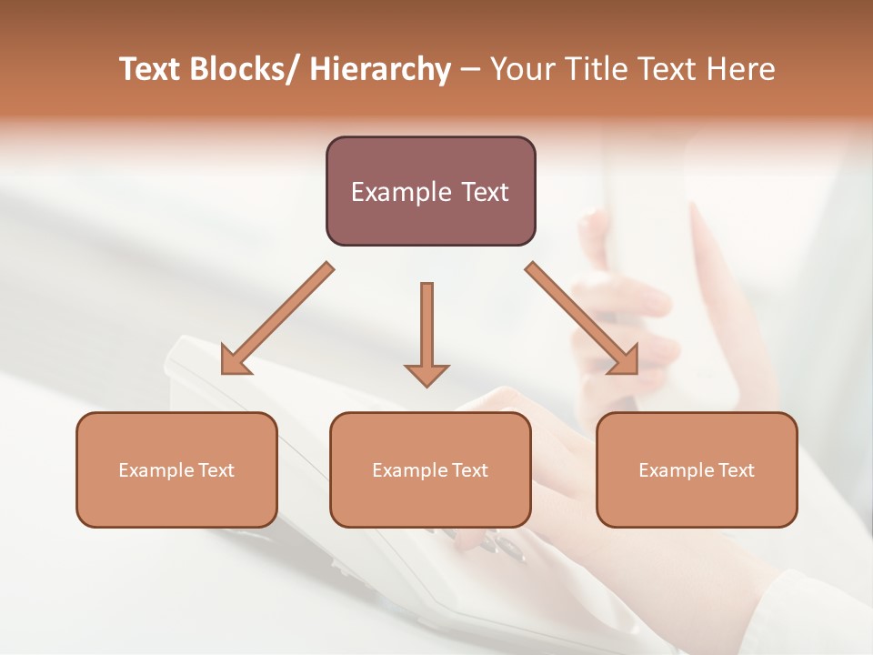 Business Plastic Phone PowerPoint Template
