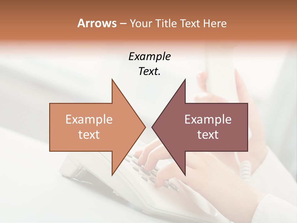 Business Plastic Phone PowerPoint Template