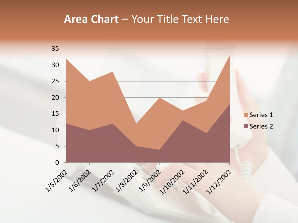 Business Plastic Phone PowerPoint Template