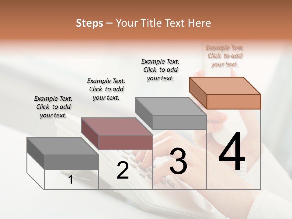 Business Plastic Phone PowerPoint Template
