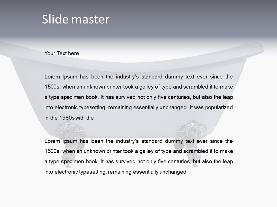 Hygiene Style Background PowerPoint Template