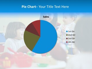 Young Preschooler Toy PowerPoint Template