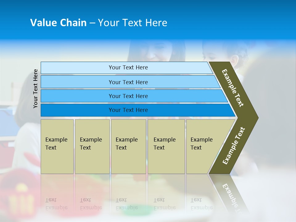Young Preschooler Toy PowerPoint Template
