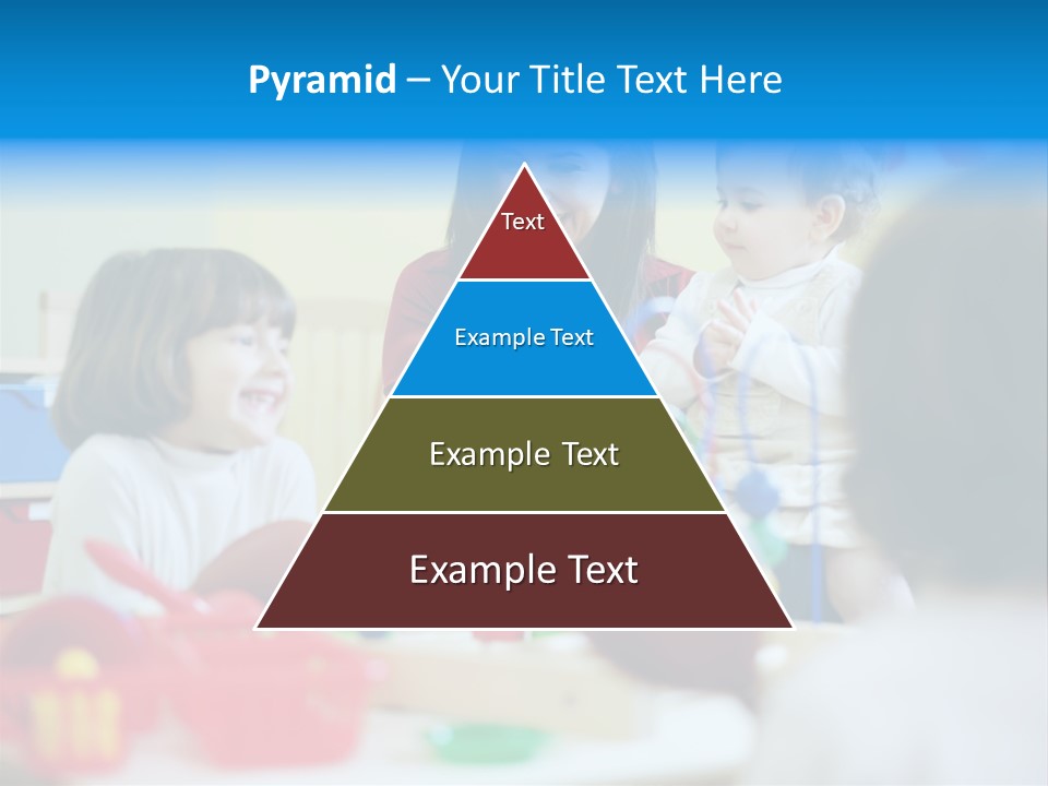 Young Preschooler Toy PowerPoint Template