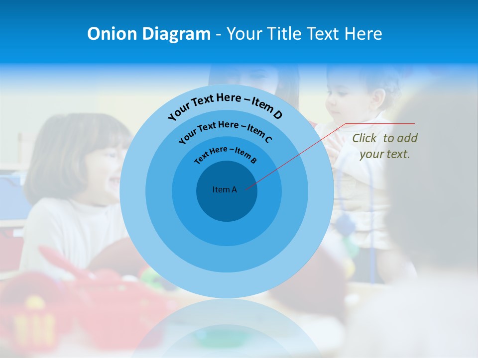 Young Preschooler Toy PowerPoint Template