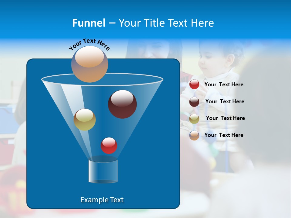 Young Preschooler Toy PowerPoint Template