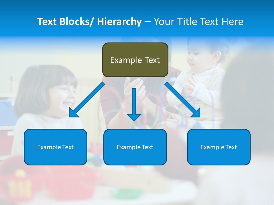 Young Preschooler Toy PowerPoint Template