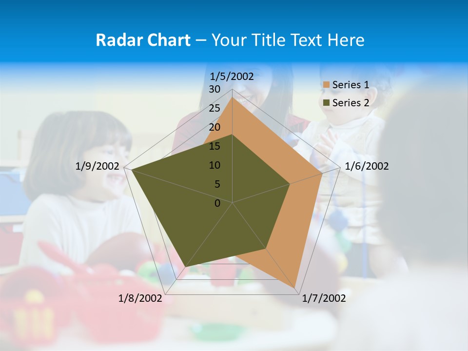 Young Preschooler Toy PowerPoint Template