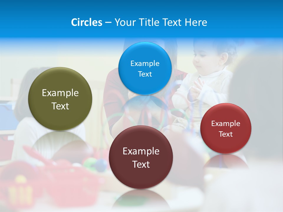 Young Preschooler Toy PowerPoint Template