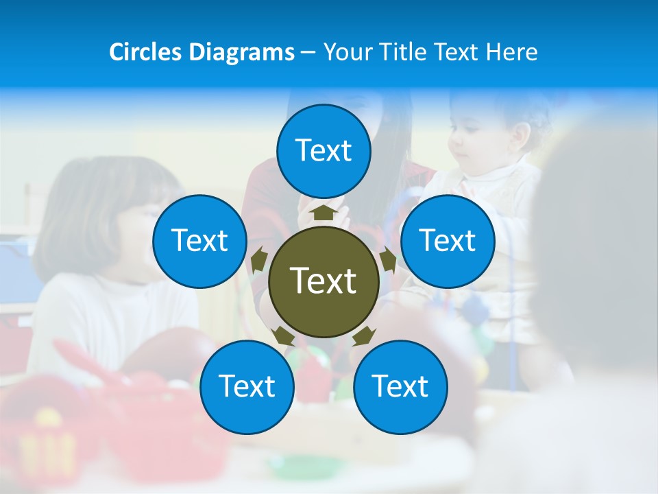 Young Preschooler Toy PowerPoint Template