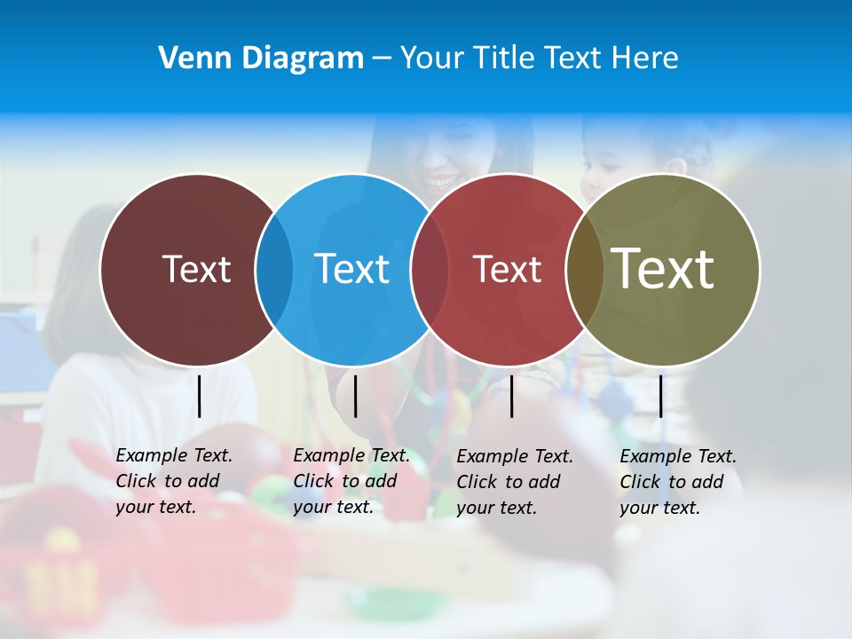 Young Preschooler Toy PowerPoint Template