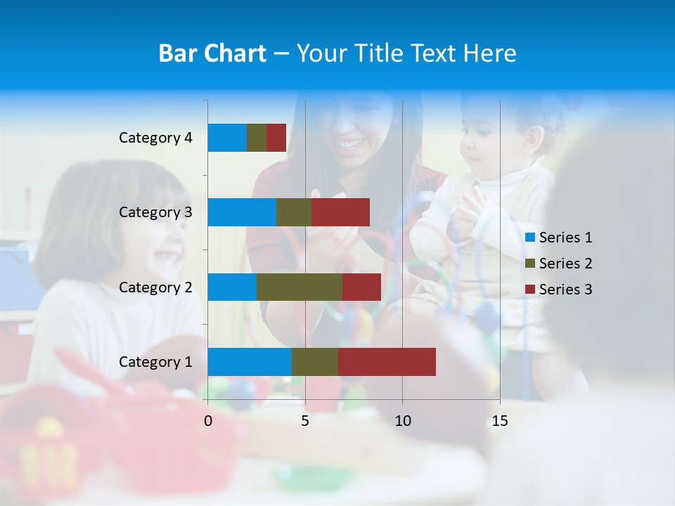 Young Preschooler Toy PowerPoint Template