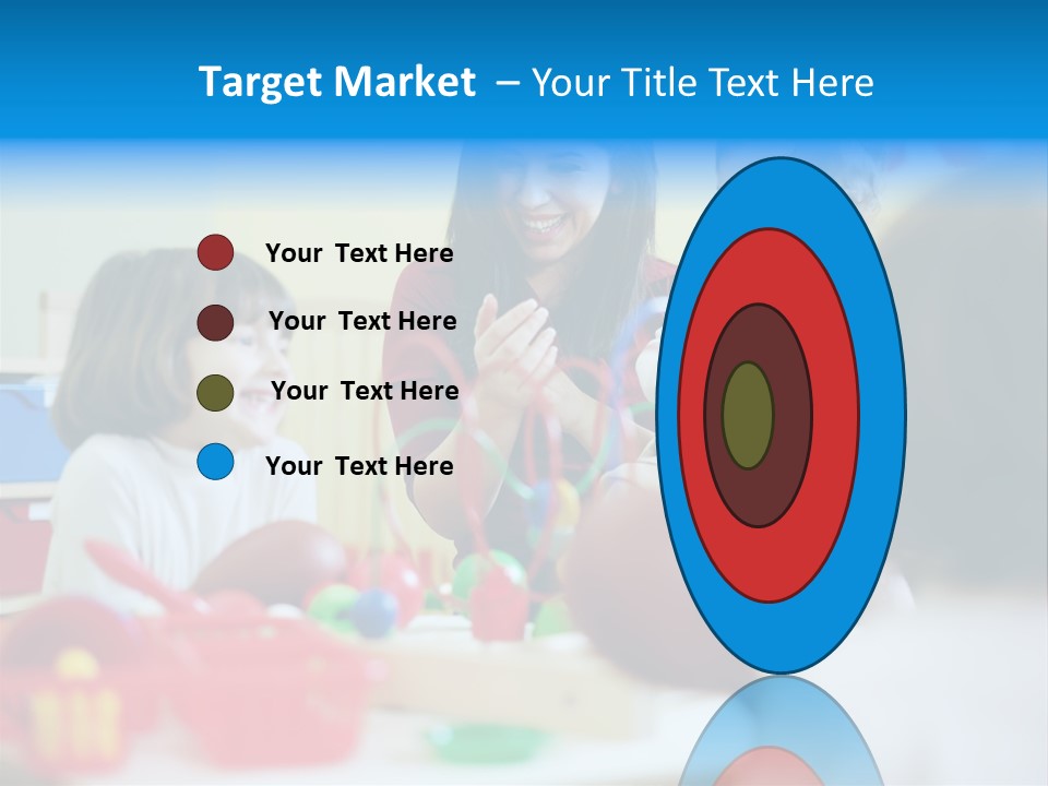 Young Preschooler Toy PowerPoint Template