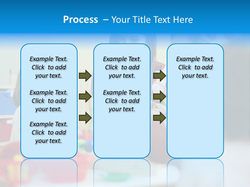 Young Preschooler Toy PowerPoint Template