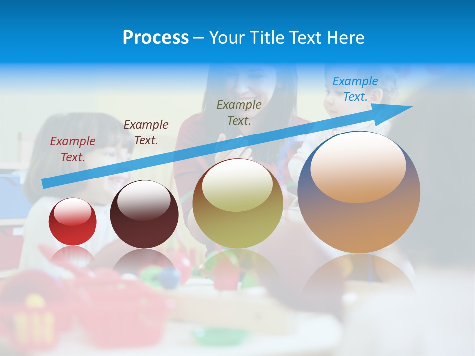 Young Preschooler Toy PowerPoint Template