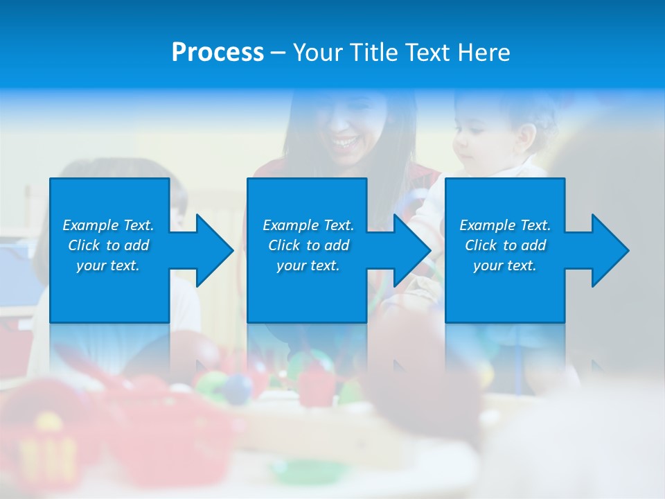 Young Preschooler Toy PowerPoint Template
