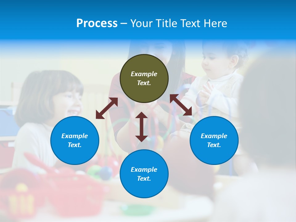 Young Preschooler Toy PowerPoint Template