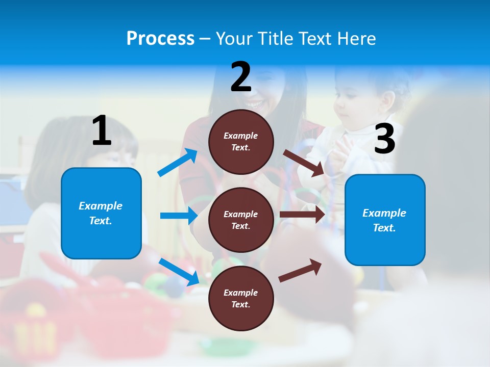 Young Preschooler Toy PowerPoint Template