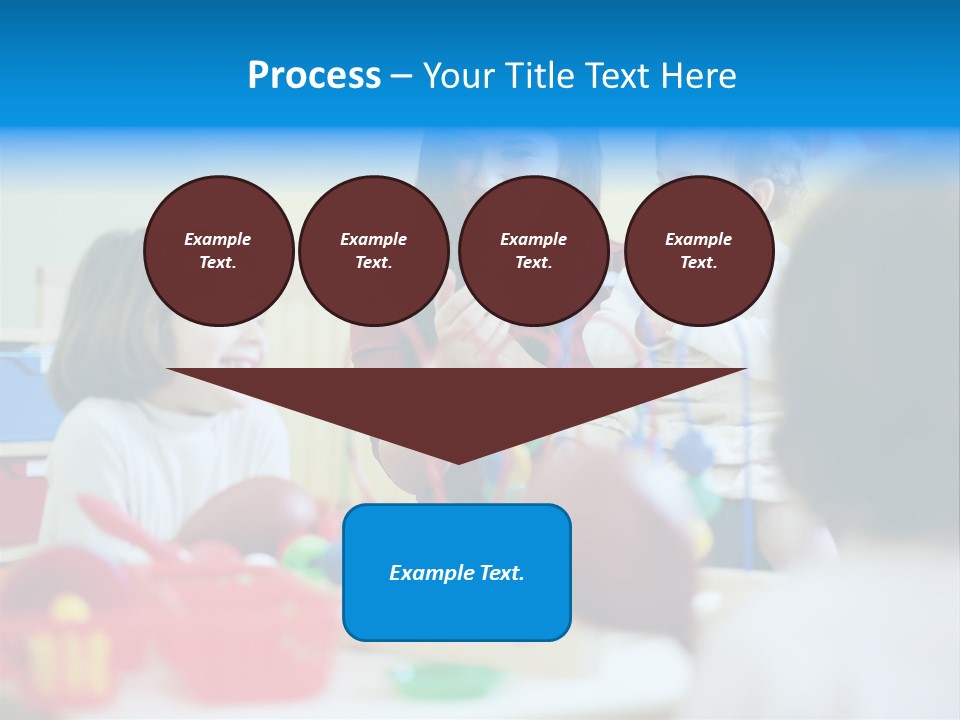 Young Preschooler Toy PowerPoint Template
