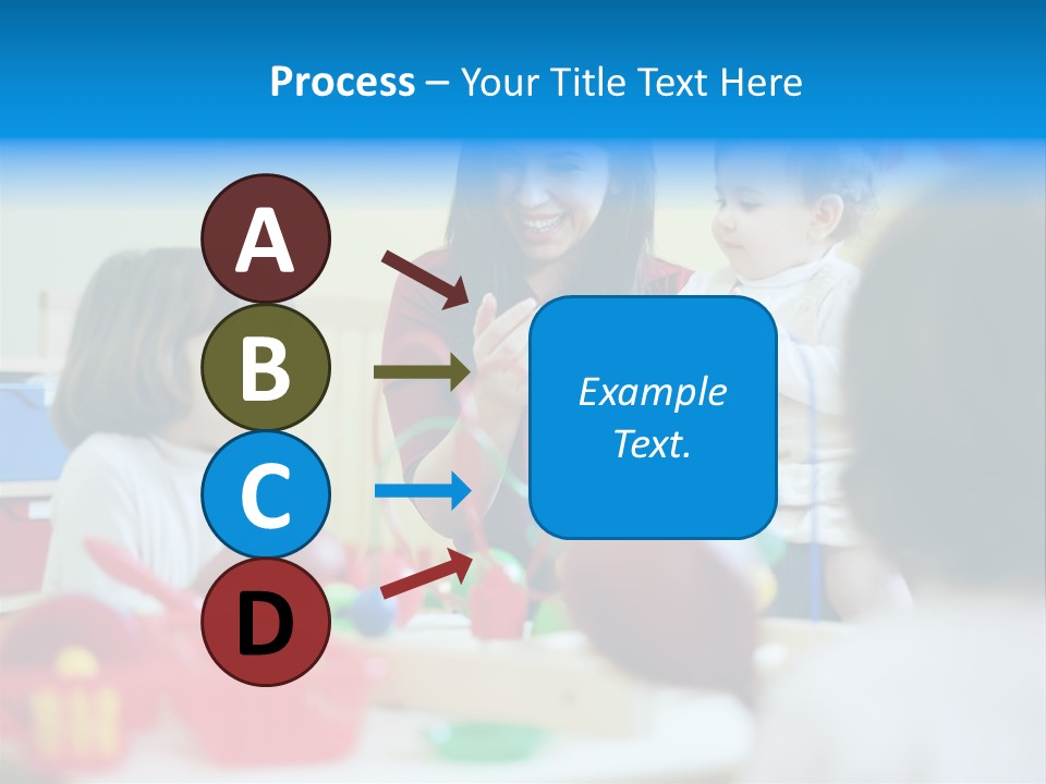 Young Preschooler Toy PowerPoint Template