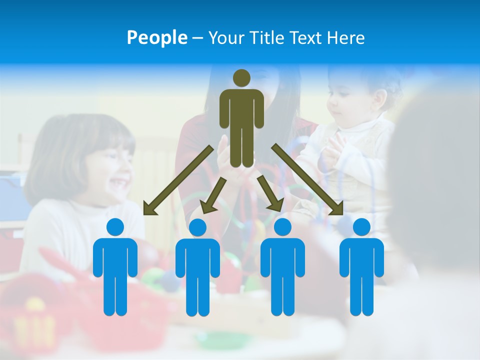 Young Preschooler Toy PowerPoint Template