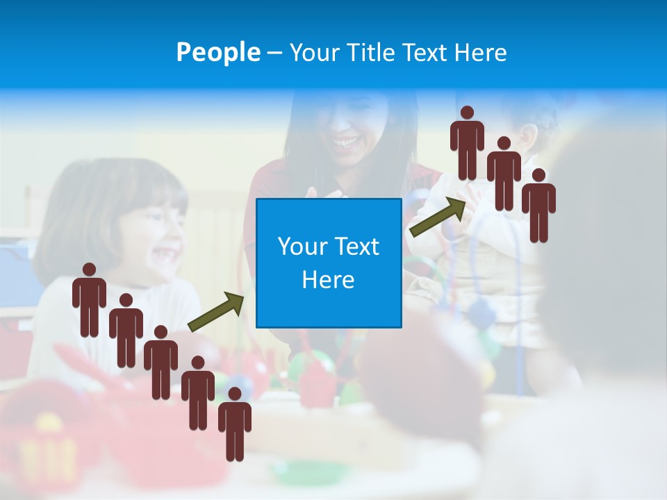 Young Preschooler Toy PowerPoint Template