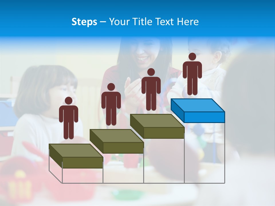 Young Preschooler Toy PowerPoint Template