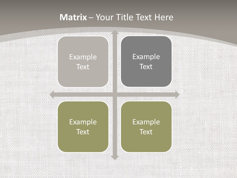 Age Beige Fiber PowerPoint Template