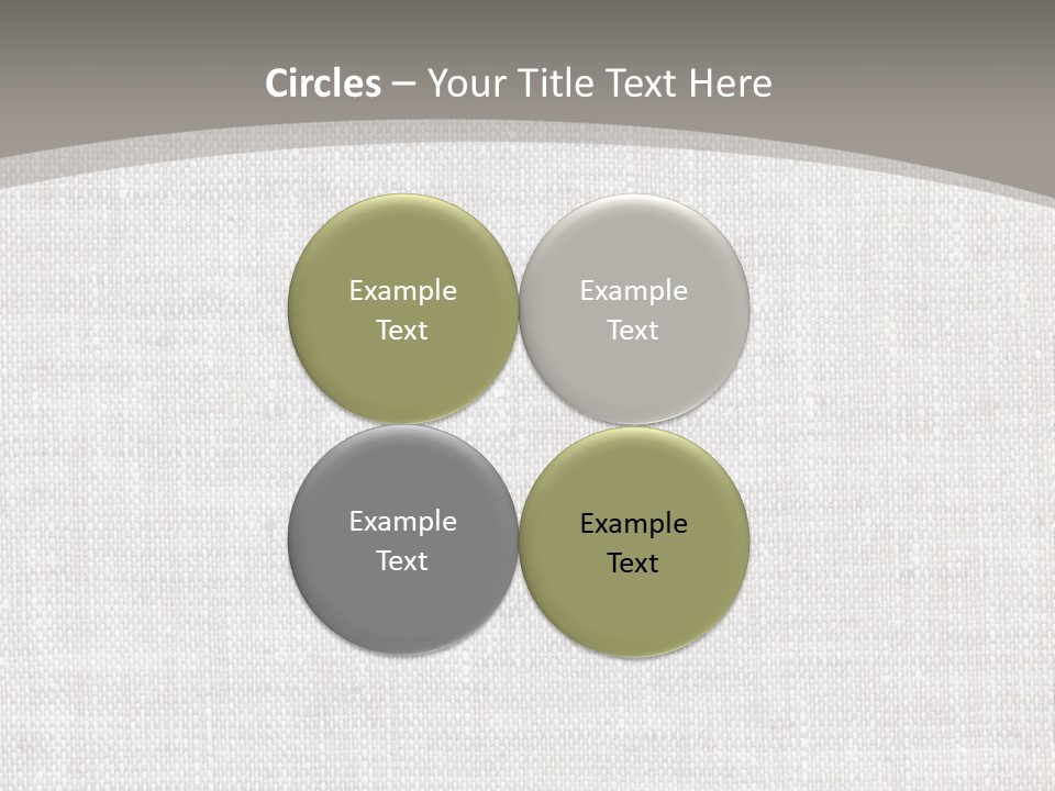 Age Beige Fiber PowerPoint Template