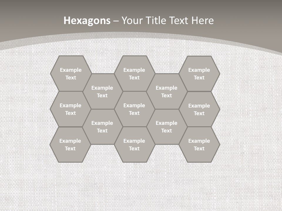 Age Beige Fiber PowerPoint Template