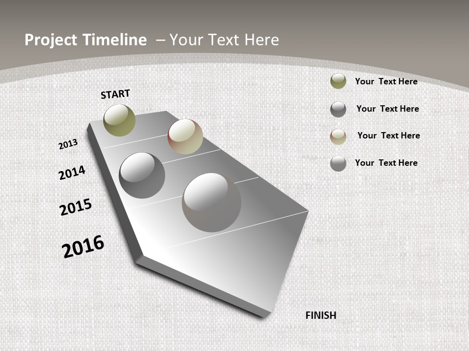 Age Beige Fiber PowerPoint Template