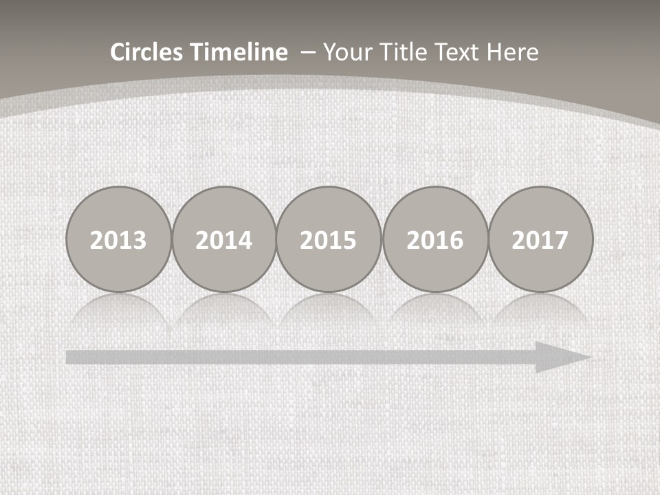 Age Beige Fiber PowerPoint Template