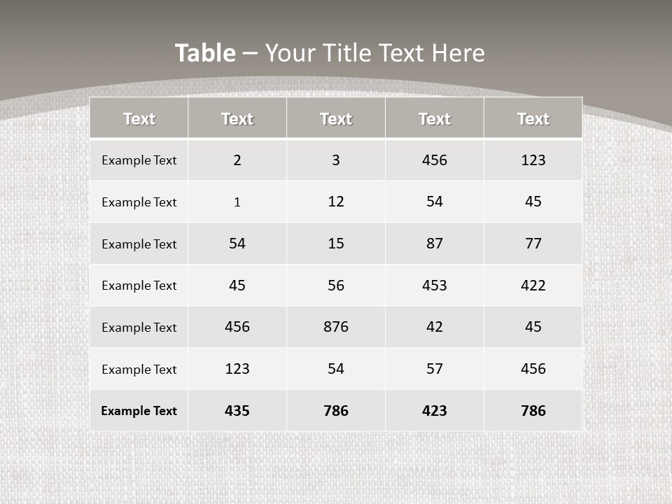 Age Beige Fiber PowerPoint Template