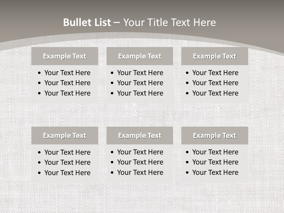 Age Beige Fiber PowerPoint Template