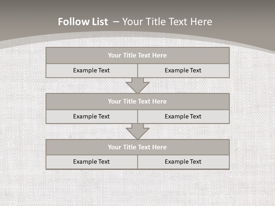 Age Beige Fiber PowerPoint Template