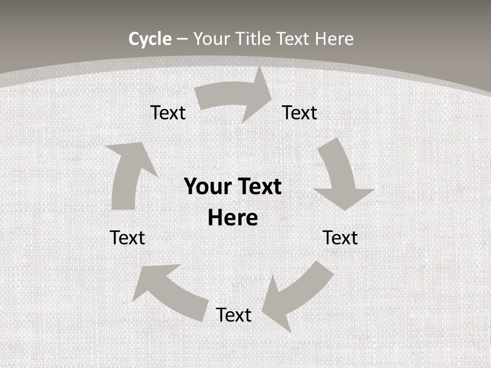 Age Beige Fiber PowerPoint Template