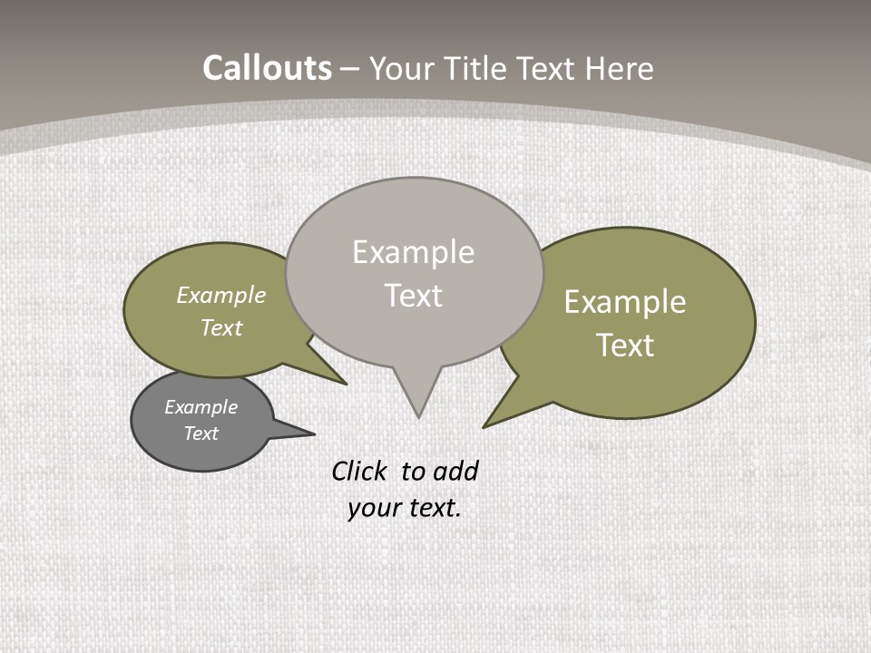 Age Beige Fiber PowerPoint Template