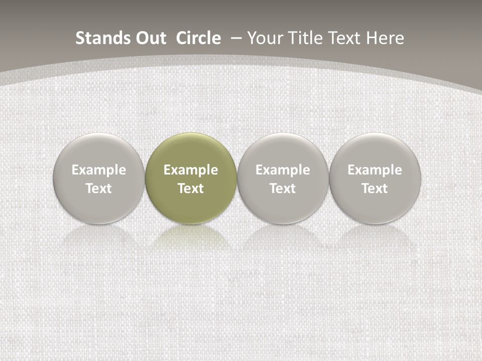 Age Beige Fiber PowerPoint Template