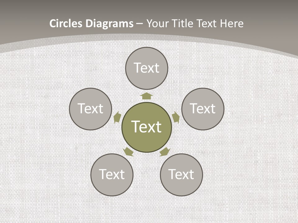 Age Beige Fiber PowerPoint Template