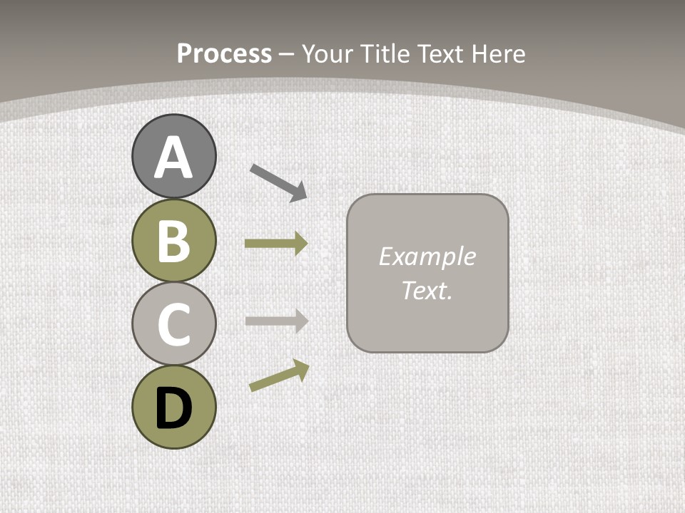 Age Beige Fiber PowerPoint Template