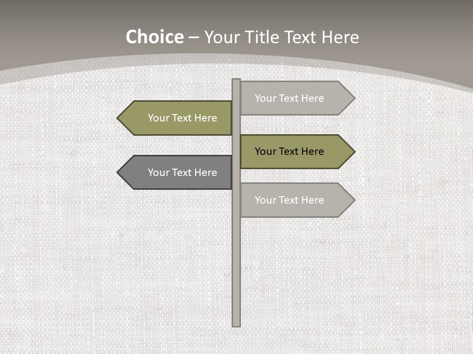 Age Beige Fiber PowerPoint Template