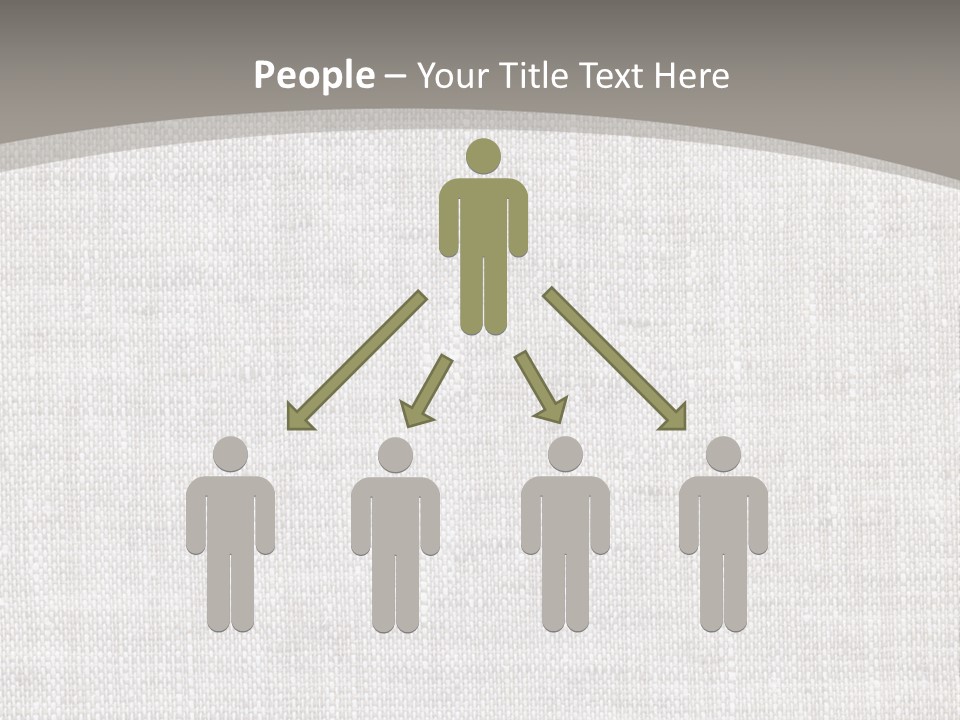 Age Beige Fiber PowerPoint Template