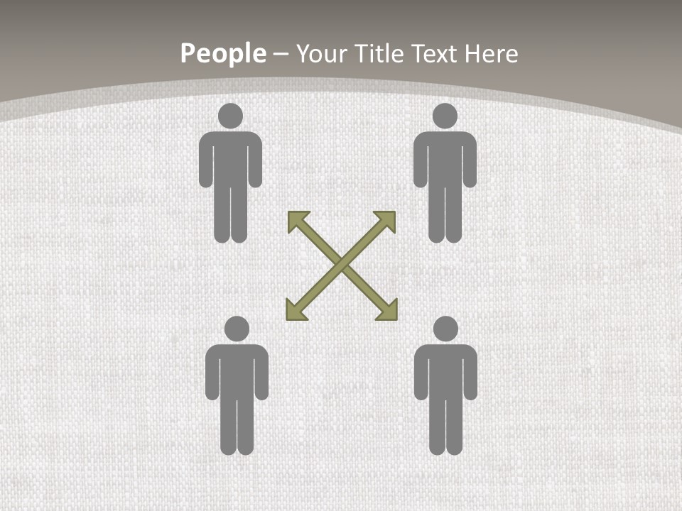 Age Beige Fiber PowerPoint Template