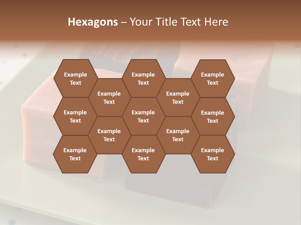 Butter Chocolate Fudge Fudge PowerPoint Template