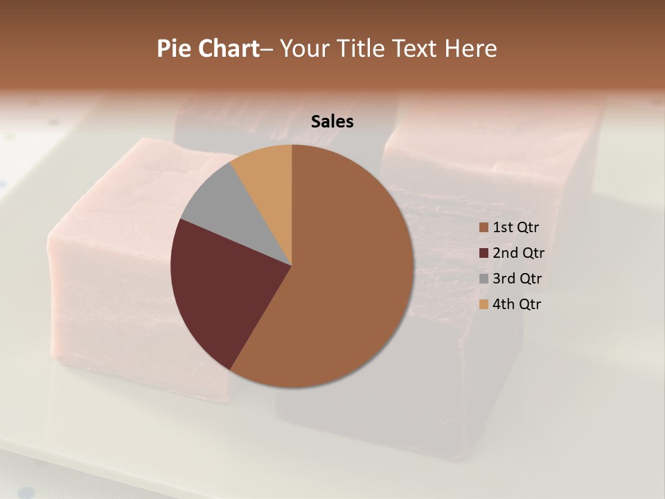 Butter Chocolate Fudge Fudge PowerPoint Template