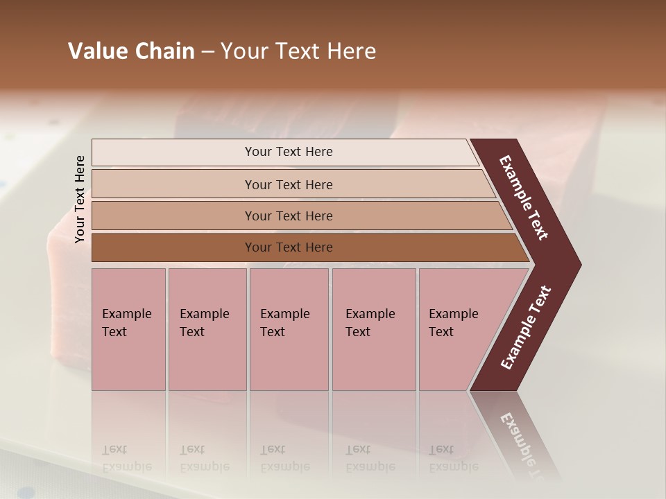 Butter Chocolate Fudge Fudge PowerPoint Template
