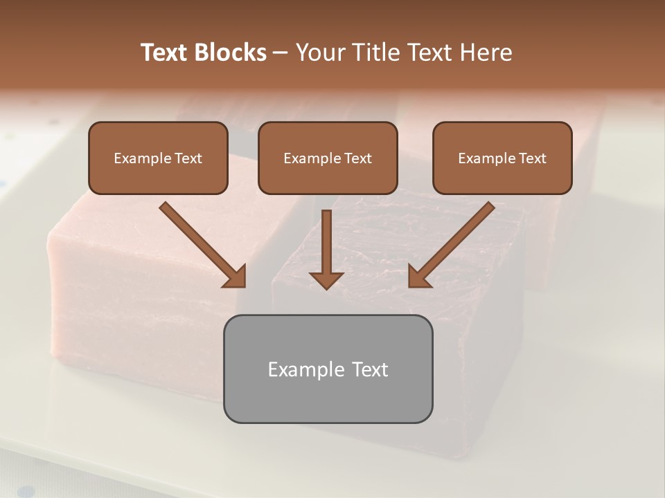 Butter Chocolate Fudge Fudge PowerPoint Template
