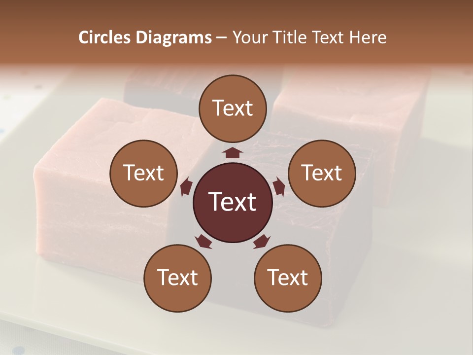 Butter Chocolate Fudge Fudge PowerPoint Template